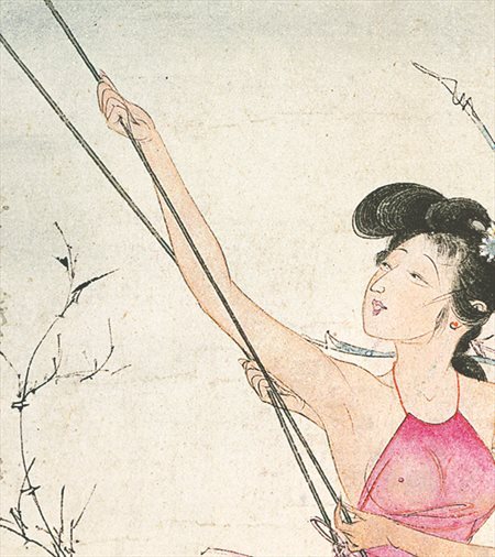 黔东南-胡也佛的仕女画和最知名的金瓶梅秘戏图